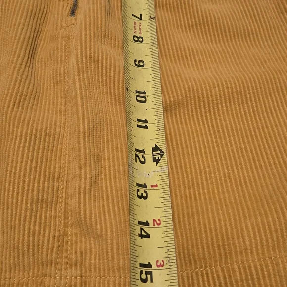 LOFT Tan A-Line Mini Skirt Work - Picture 7 of 8